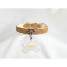 Load image into Gallery viewer, Forest Vegan Leather Collar (Tri-Colour)