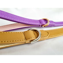 Load image into Gallery viewer, Forest Vegan Leather Leash