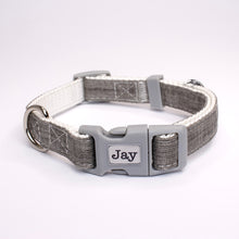 Load image into Gallery viewer, Hemp & Cotton Fabric Collar (Space Black)