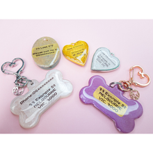 Load image into Gallery viewer, Magical Heart Tag (Purple)