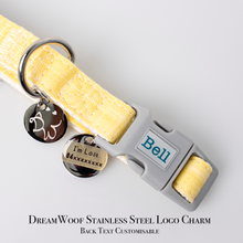 Load image into Gallery viewer, Hemp & Cotton Fabric Collar (Space Black)