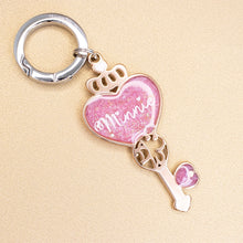 Load image into Gallery viewer, Magical Heart Tag (Shimmer Pink)

