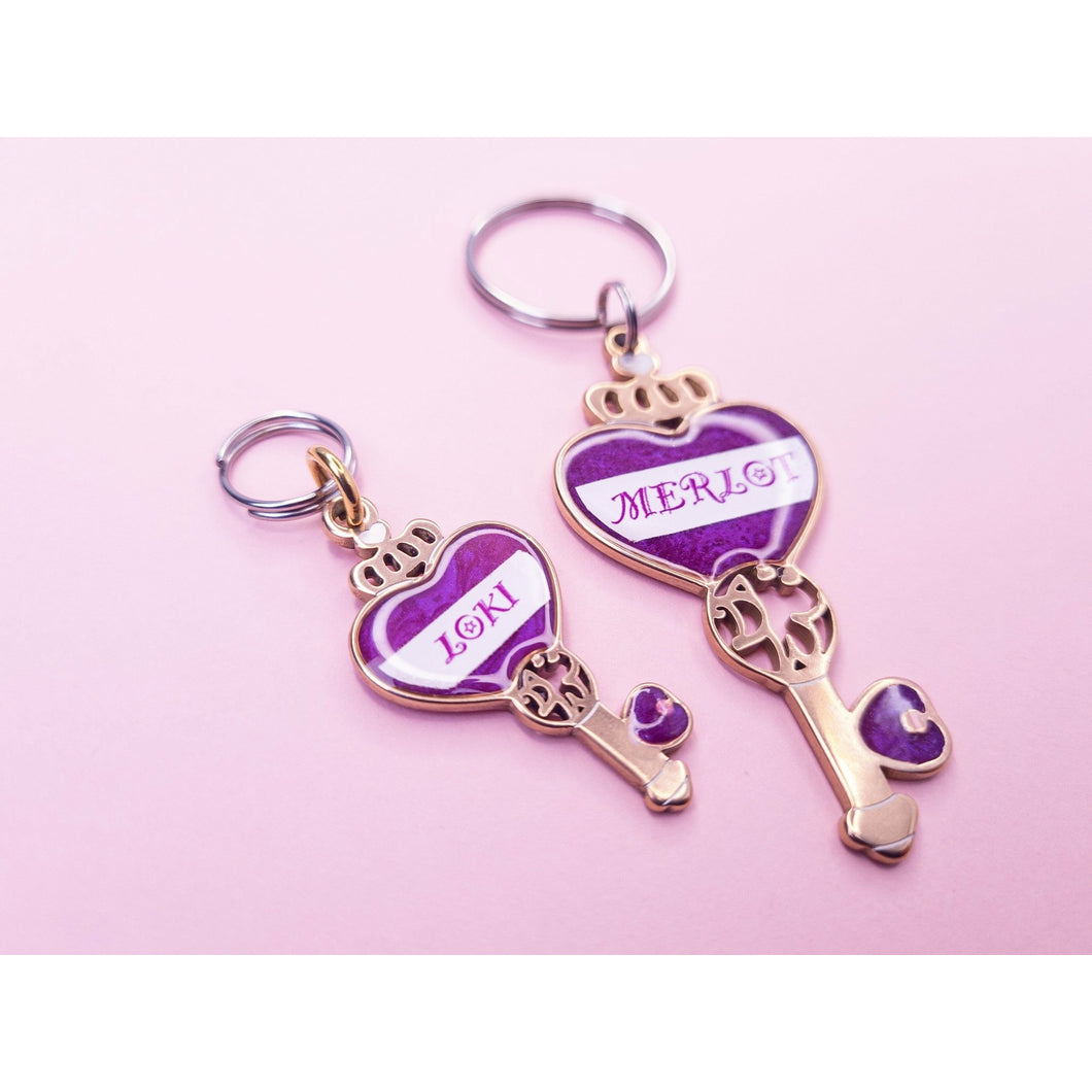 Magical Heart Tag (Purple)