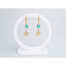 Load image into Gallery viewer, Snowflake earrings
